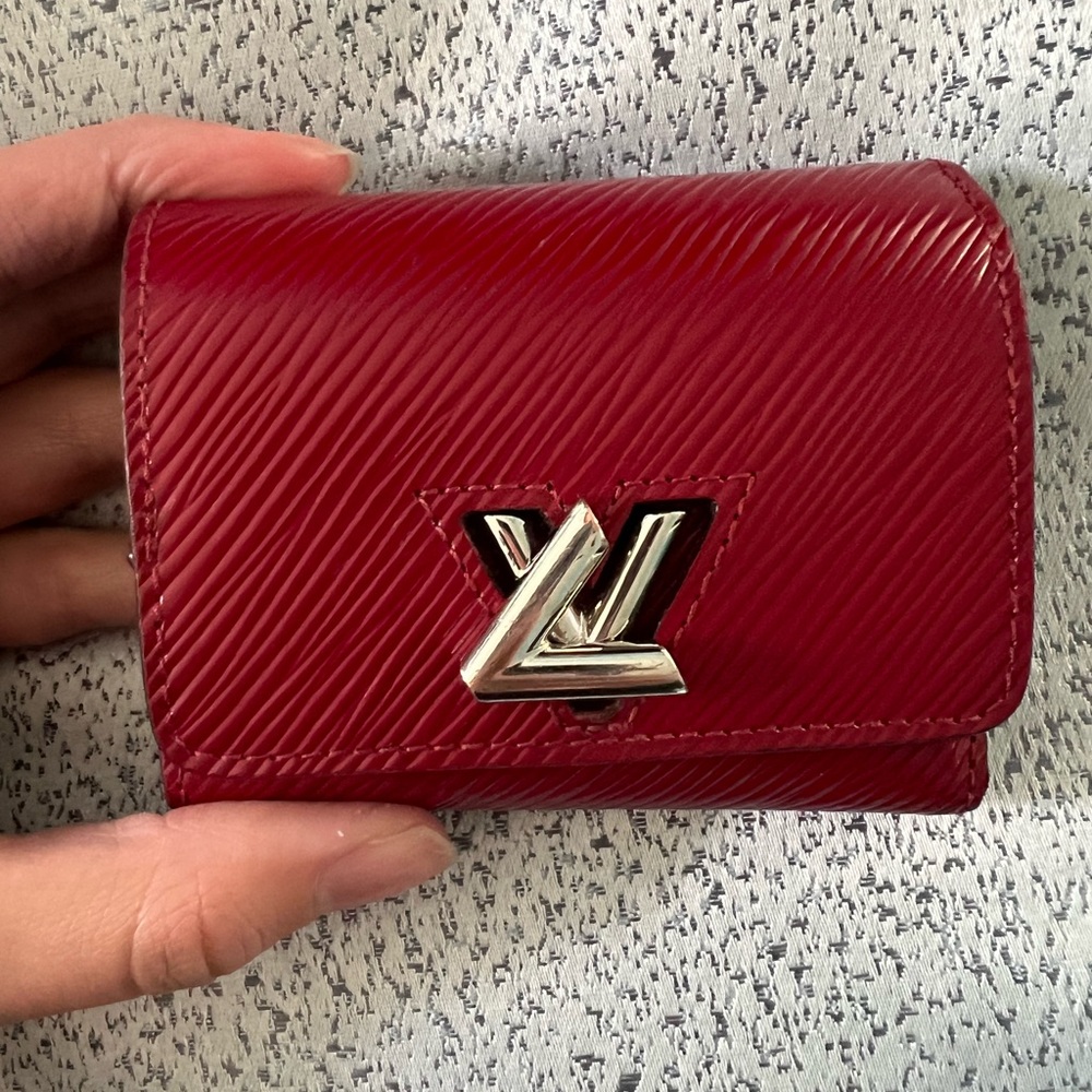 LV twist wallet - Red